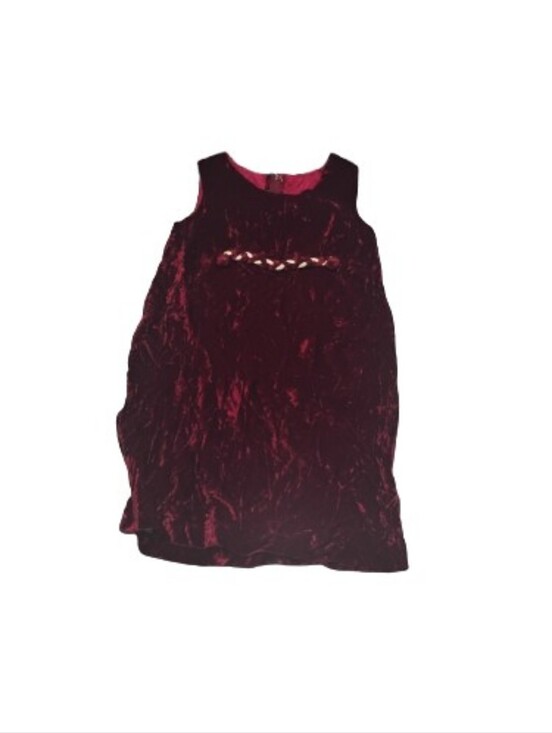 Vintage Dresses & Skirts - Vintage 1960s 1970s Renaissancecore Red Velvet Mini Dress